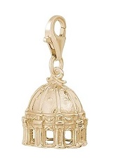 very nice St. Peter's Basilica gold baby charm
